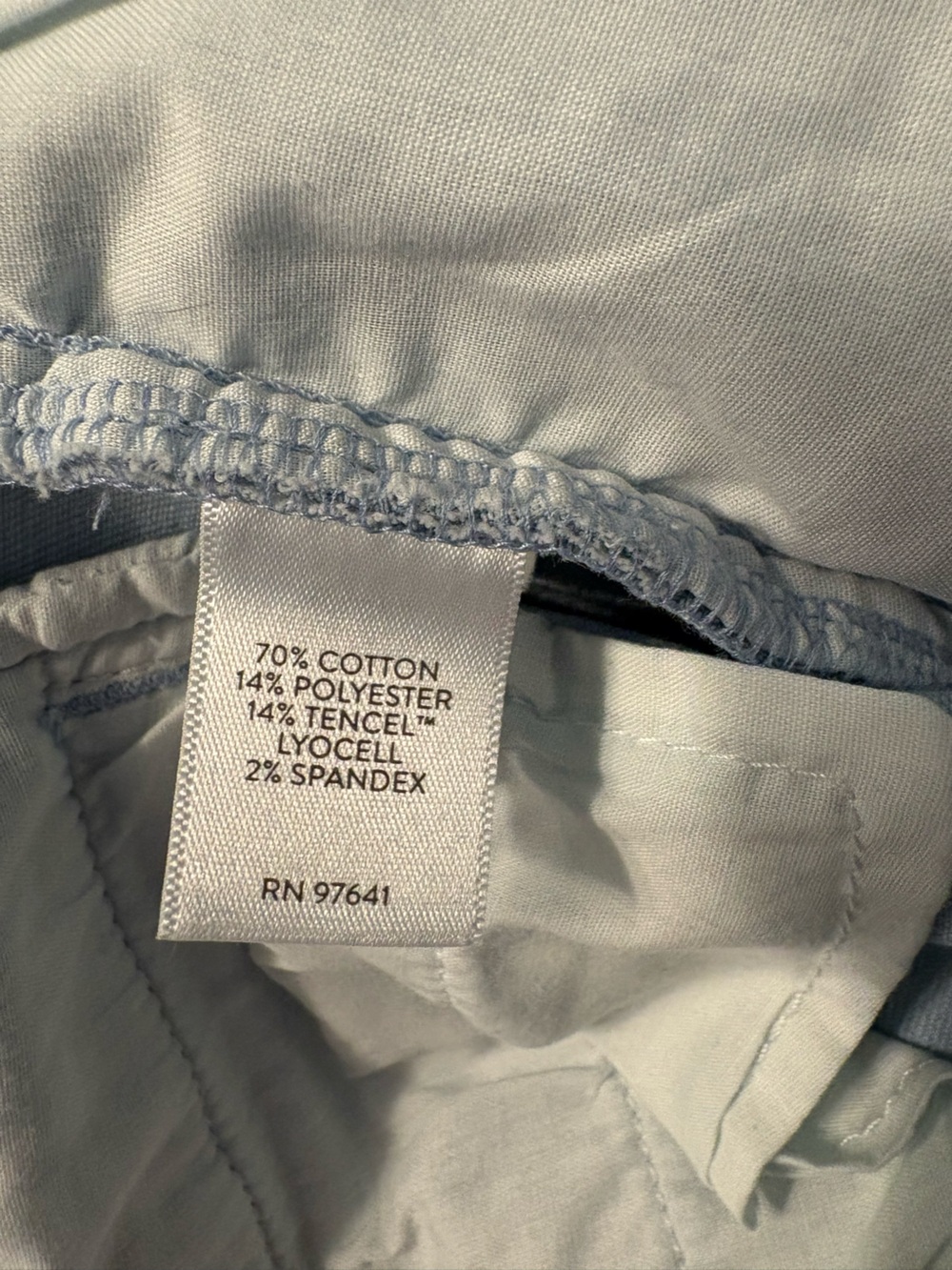 ✨ J. Jill Light Blue Denim Ankle Trouser Jeans Size 12 ✨ - Picture 8 of 11